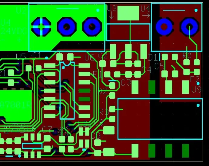 Printed circuit board electronics CE